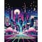 8" x 10" Futuristic City Paint-by-Number Kit with Wood Display Hanger by Artist's Loft®